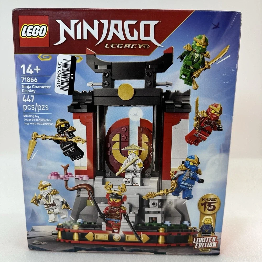 LEGO NINJAGO 71866 Ninja Character Display 15th Anniversary 447 pcs NEW